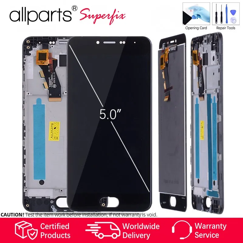 Протестированный новый 5 '&#x271280x720 lcd для Meizu M3 mini дисплей сенсорный экран