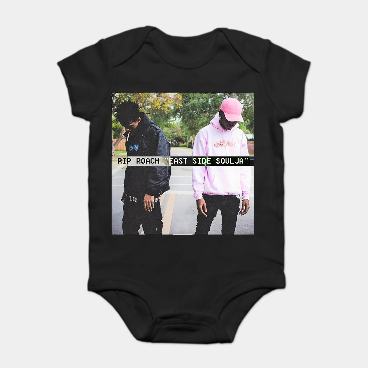 

Baby Onesie Baby Bodysuits kid t shirt NEW Xxxtentacion X Ski Mask the Slump God Black Limited Edition Personality Fashion Men
