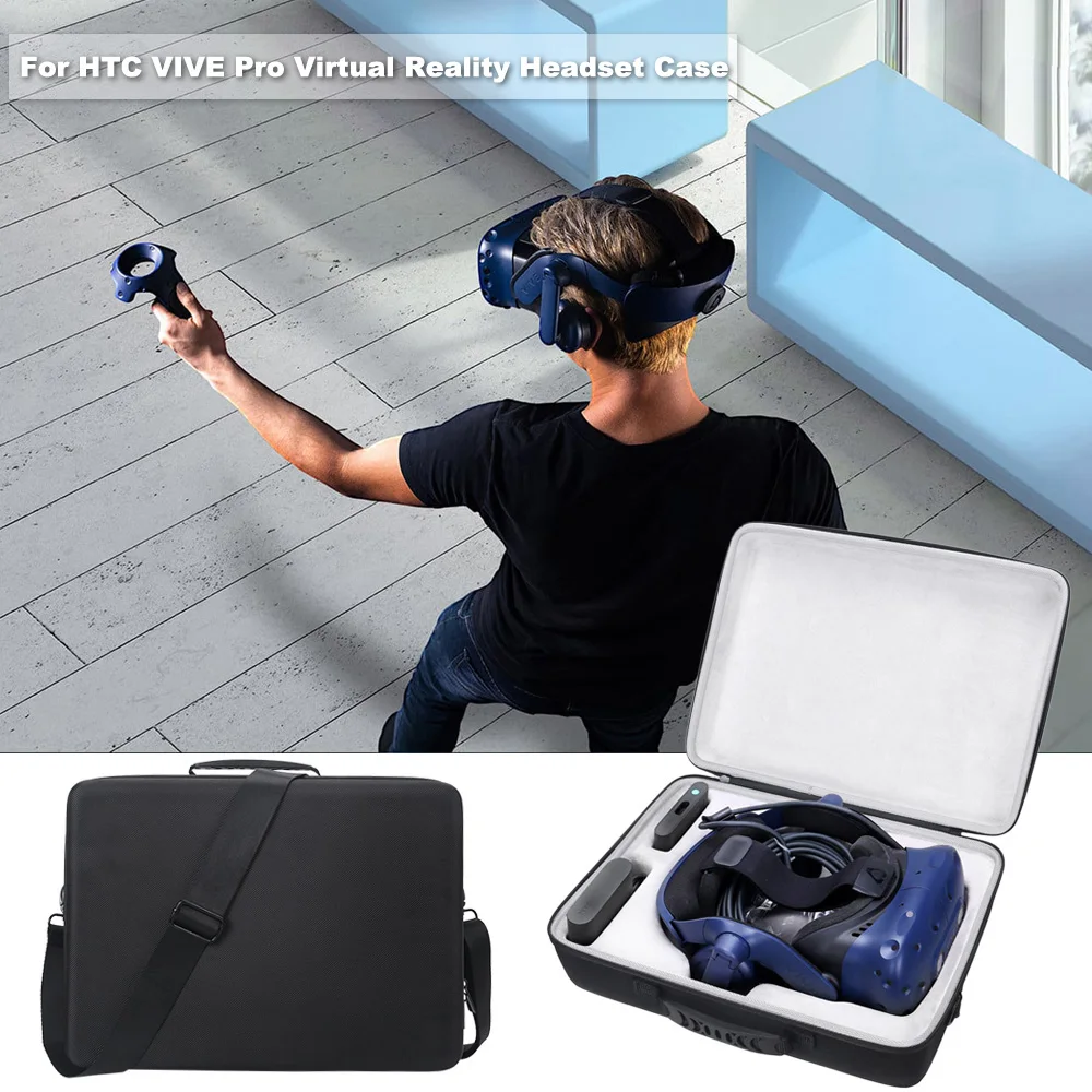 Newest Hard Storage Travel Carrying Box Cover Bag Case For HTC VIVE Pro VR Virtual Reality Headset-Carrying Storage Bag