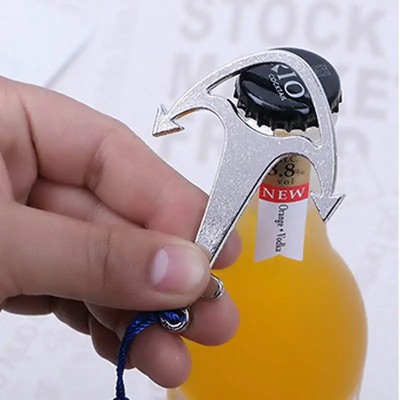 Hot sell 100pcs New Fashion Boat Anchor Shape Opener Sailing Boat