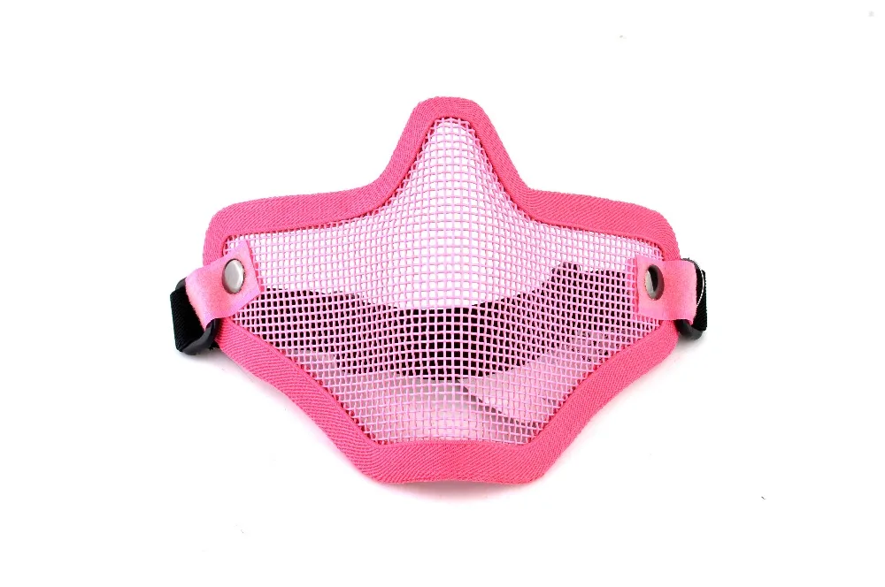 

Half Face Mask Airsoft V1 Strike Steel Mesh (One strap) Drop Shipping