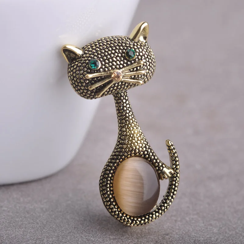 Женская Винтажная брошь в виде кошачьего глаза|pins for women|brooch pins womenbrooch |