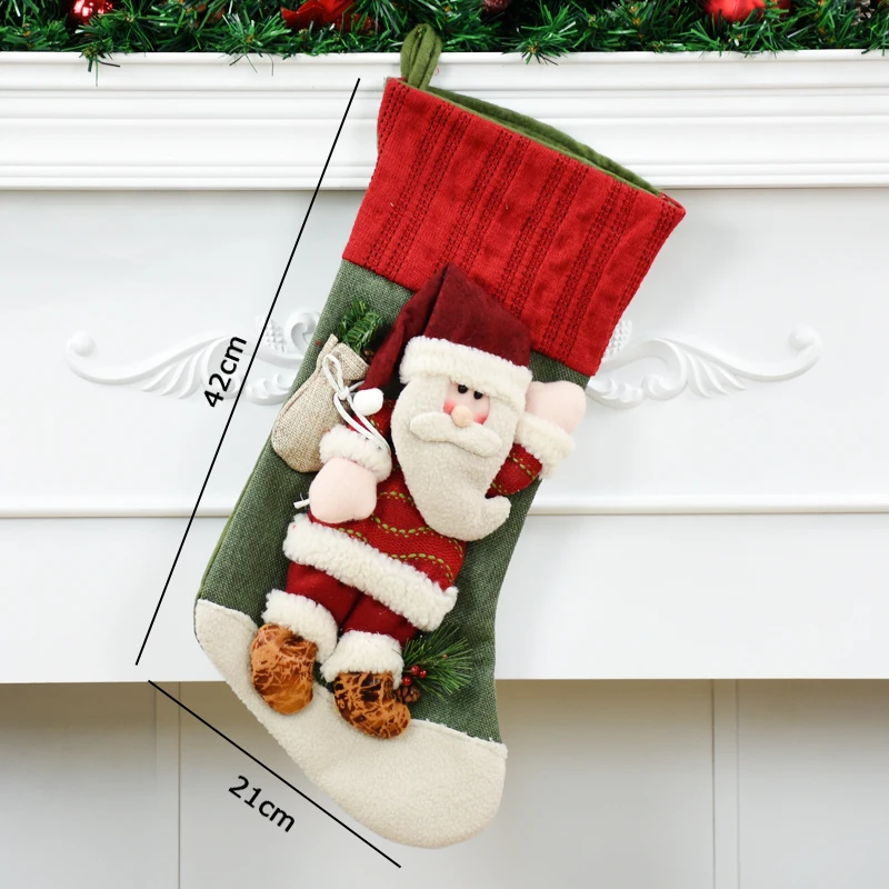 Подарок на год; рождественские носки-чулки; рождественские украшения в виде елки; яркие сумки для детей; Boite Dragees De Mariage