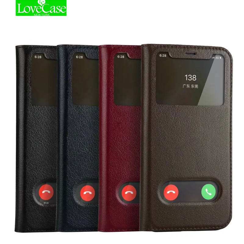 online LoveCase Tampa Caixa Do Telefone para o iphone X Visão de Negócios Do Vintage janela Flip Case Carteira de Couro À Prova de Choque para o iphone X 10 cobrir