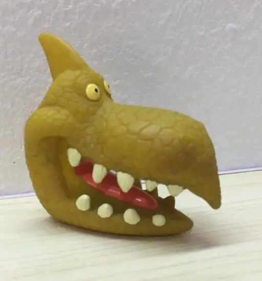 Животное из мультфильма игрушка Силиконовый Забавный палец динозавр Хэллоуин Моделирование Животное Динозавр смешная вся детская игрушка - Цвет: 4