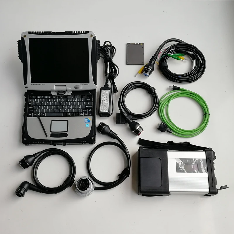 MB Star Сканер C5 с б/у диагностический ноутбук CF 19 4G военный Toughbook & 360GB SSD для авто