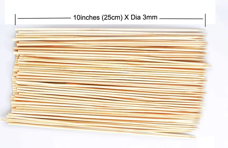 Bamboo Skewers size