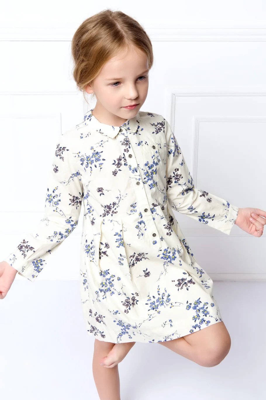 Floral Baby Doll Dress for Teens