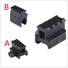 0,8" высокое прозрачное нижнее белье Прозрачное нижнее белье через дизайн с 3 отделениями, средней длины, профиль Суперкомпактный Размер Riser Крепление Пикатинни/Вивера рельсы 08S3