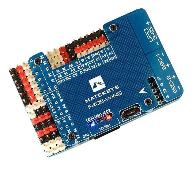 Matek Systems F405-WING F405 Flight Controller Board Built-in inverter for SBUS input RC Drone For RC Quadcotper
