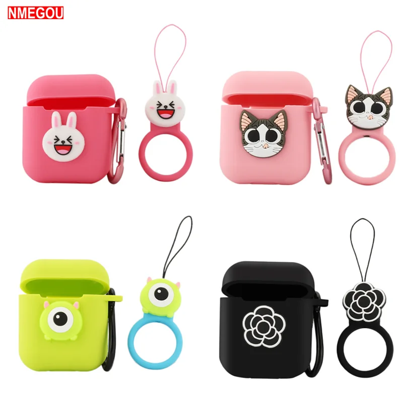 Cartoon Cute Soft Case Earphones for Apple Airpods I10 Tws Bluetooth Wireless Headphone Protective Cover for Air Pods Ear Pods Cartoon Cute Soft Case Earphones for Apple Airpods I10 Tws Bluetooth Wireless Headphone Protective Cover for Air Pods Ear Pods