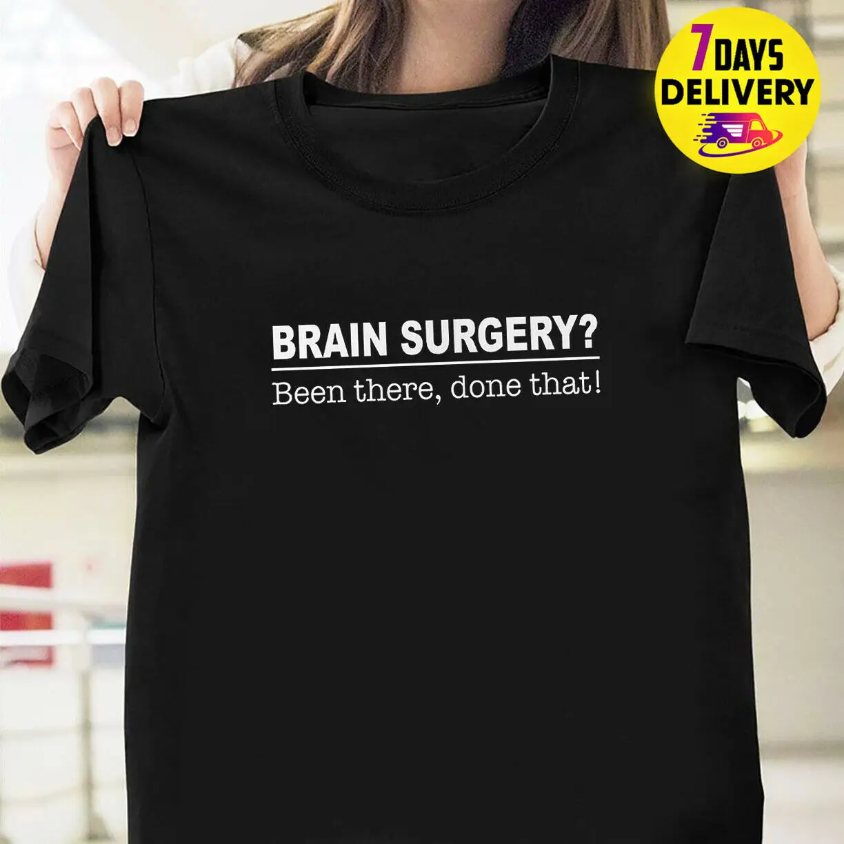 

Brain Surgery Been There Done That Funny Doctor Brain Surgeon T Shirt Black