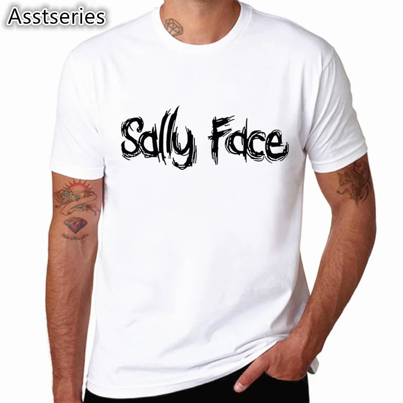 Sally Face T-shirt Men/Women Short Sleeve New Summer t shirts Men Game Sally Face t-shirt Fashion Mens Tops HCP4553 Sally Face T-shirt Men/Women Short Sleeve New Summer t shirts Men Game Sally Face t-shirt Fashion Mens Tops HCP4553