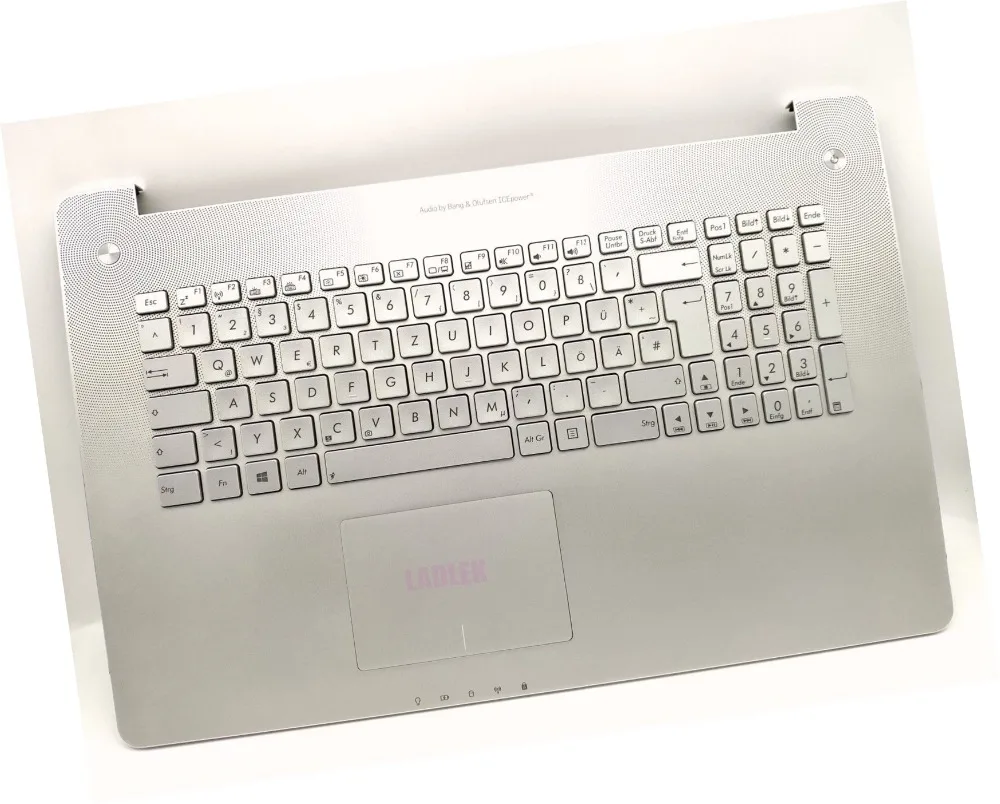 

Deutsch Silber Backlight Tastatur for Asus N550J N550JA N550JK N550JV N550JX N550LF