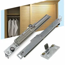 1 пара раздвижные двери светильник Буфер Заслонки для шкаф для одежды шкаф дверные демпфирования