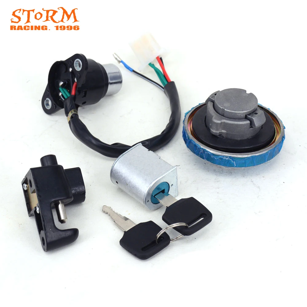 

Motorcycle Ignition Switch Seat Lock Key Fuel Gas Cap Set For Honda CMX250 CMX 250 Rebel 1985-2015 CA125 CA 125 1995-1999