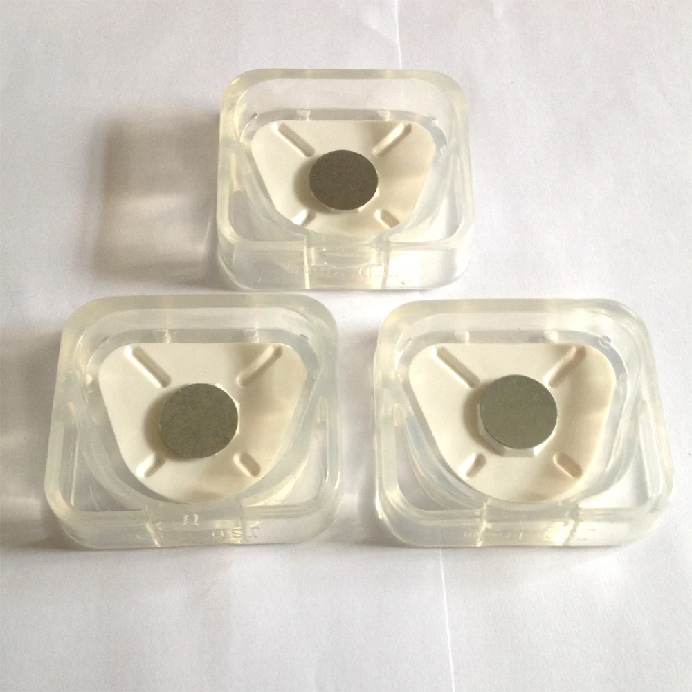 

Dental lab, Magnetic base, parting plaster base , rubber magnetic base,3 models,Height:20mm,18mm,16mm
