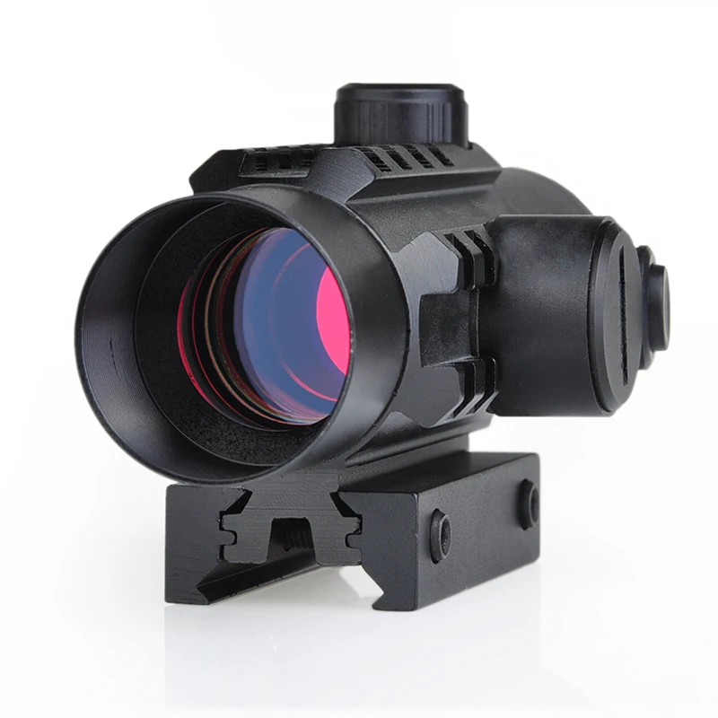 

SEIGNEER Tactical Hunting Scope Delta Type Red Dot Holographic Red Sight Scope Mount on any 20mm weaver standard rail