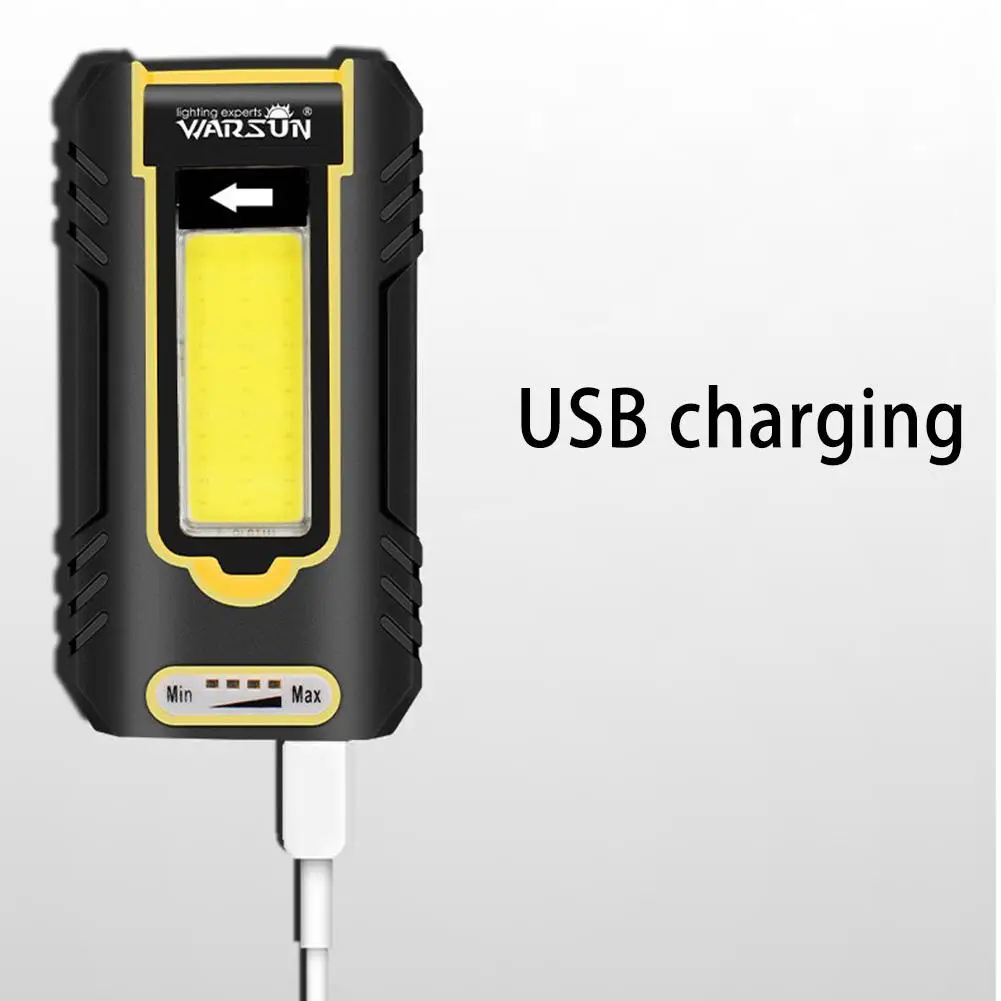 

30W LED Work Light USB Charging Outdoor Led Emergency Light Auto Repair Light Camping Tent Lamp COB Working Lamp Flashlight