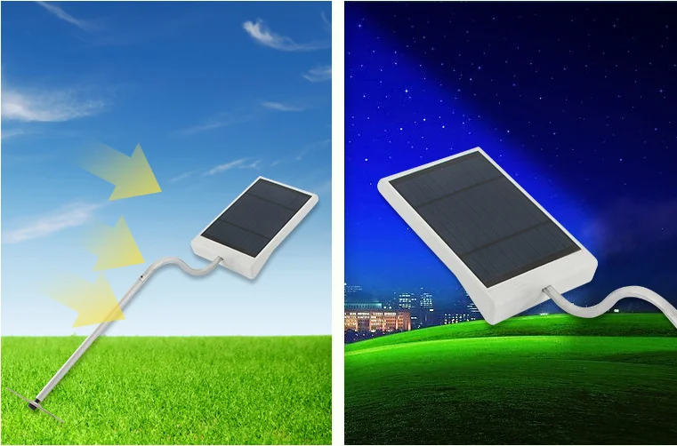 Sensor de Luz Solar à Prova Leds de Luz Lâmpada do Ponto de Segurança Luz ao ar Super Bright Água 15 Solar Rua Livre Parede Caminho Iluminação New Led d' 7 Solar À Prova D' Água 15 LEDs
