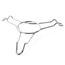 Из нержавеющей стали, паровой стойки, паром решетка, multi-function треугольные Малый полка для кухонной утвари, Термостойкие тепловой изоляция