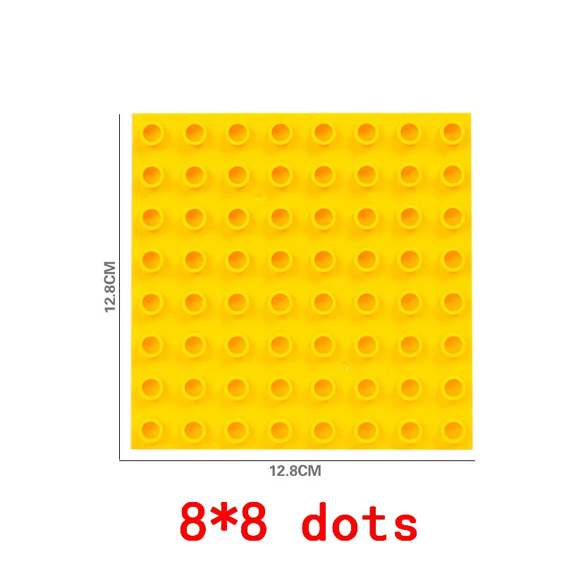 Новая Большая частица Diy строительное основание для блоков Совместимо с Duploed Baseplate кирпичи аксессуары детские подарочные игрушки для детей
