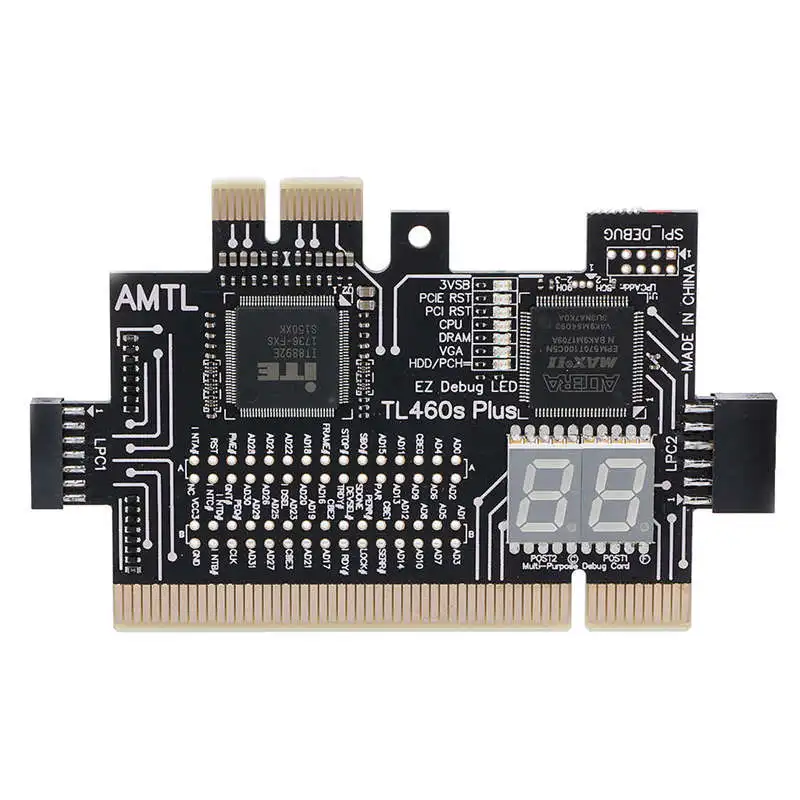 

Analyzer Diagnostic Lpc-Debug Card Pci Pci-E Lpc-Debug Post Test Kit Motherboard Diagnostic Card