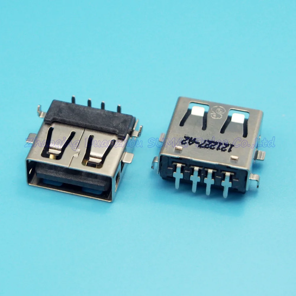 10 шт./лот мини USB 4 P USB разъем, 4 контакта USB 2,0 порт данных разъем для зарядки
