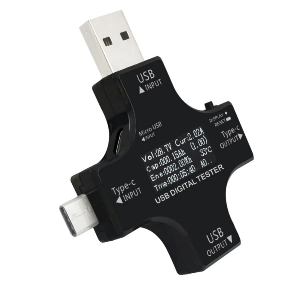 

Type -c PD Multifunctional USB Power Tester Digital Display Voltmeter