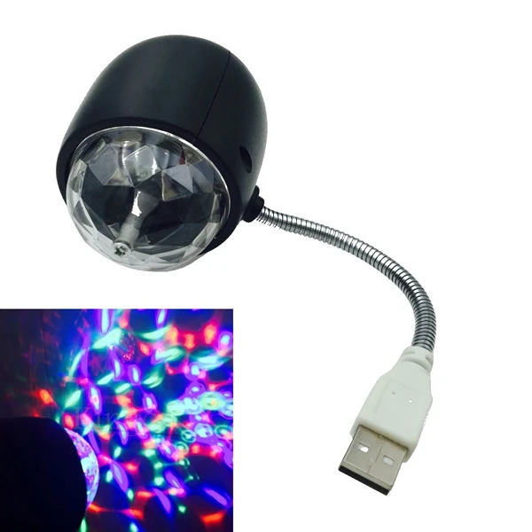 Hot sale USB Magic ball Stage Effect Lighting 4W RGB Led Stage Lamps