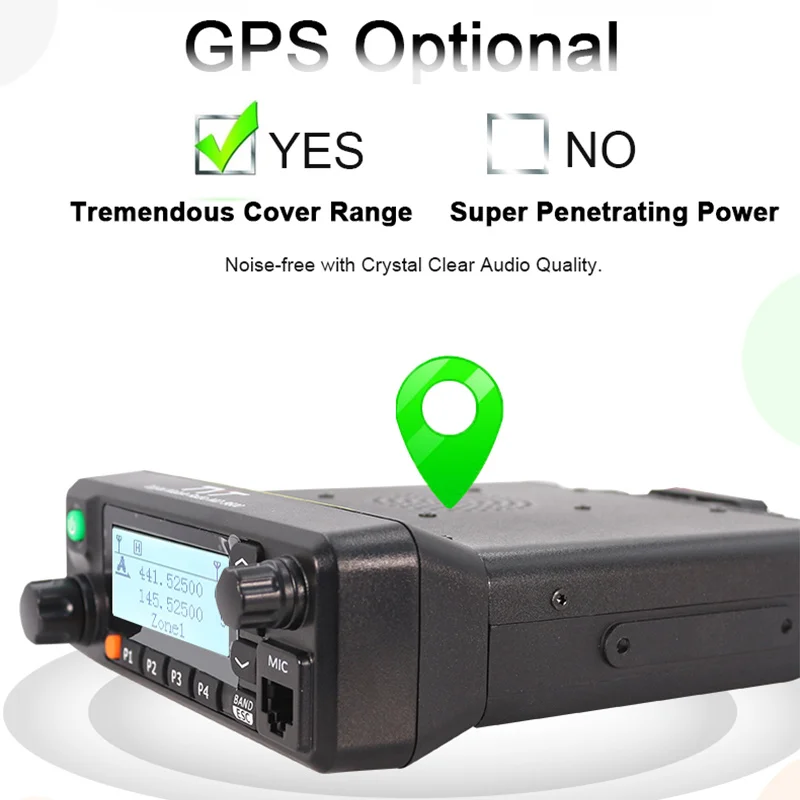 TYT MD 9600 Talkie Walkie 50 KM Mobile DMR Car Radio Digital 136 174/400 480MHz Dual Band RT90 3000CH 50/45/25W FCC|Рации| |