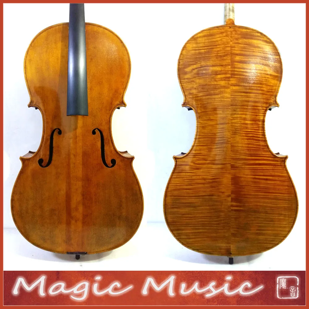 

Free Shipping! P.G. Rogeri Master Level Cello 4/4, 50 Years Old Spruce, With Free Hard Foamed Cello Case