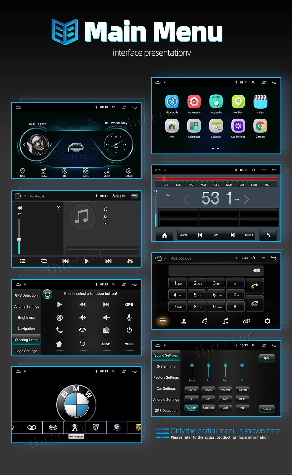 Flash Deal Threecar 2 Din Android 8.1 GPS Navigation Car Radio 2G (RAM) + 16G Stereo Multimedia Player For Honda CRV 2012-2015 Car Radio 16 Flash Deal Threecar 2 Din Android 8.1 GPS Navigation Car Radio 2G (RAM) + 16G Stereo Multimedia Player For Honda CRV 2012-2015 Car Radio 16