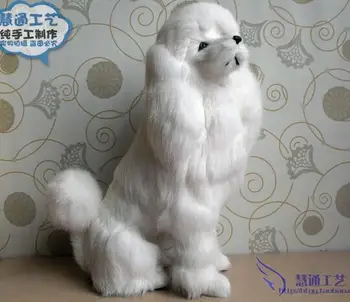 

Handmade imitation animal wedding gift creative household decoration home students culpture statue guifu dog