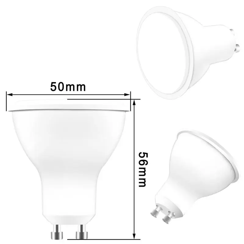 RGBW светодиодный лампы 8 Вт RGB GU10 Цвет изменение для создания нужной атмосферы)