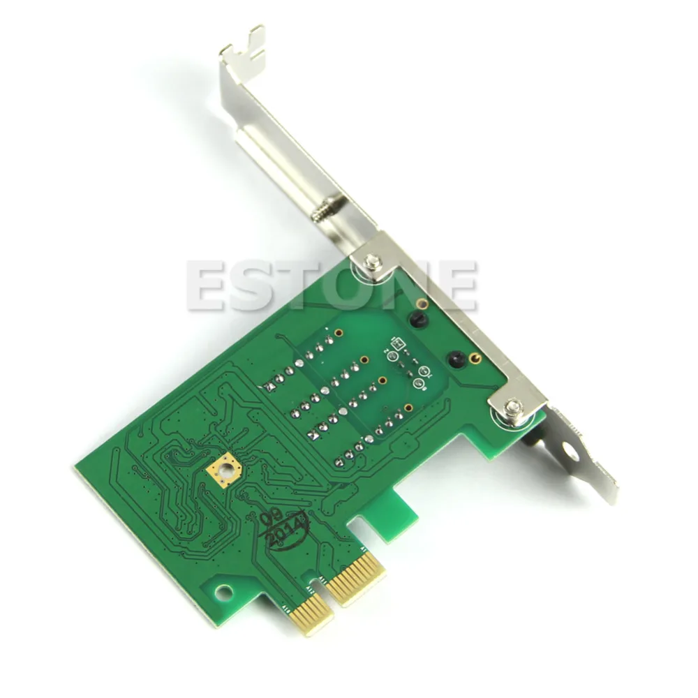 Gigabit Ethernet LAN PCI Express PCI-e контроллер сетевой карты Новый