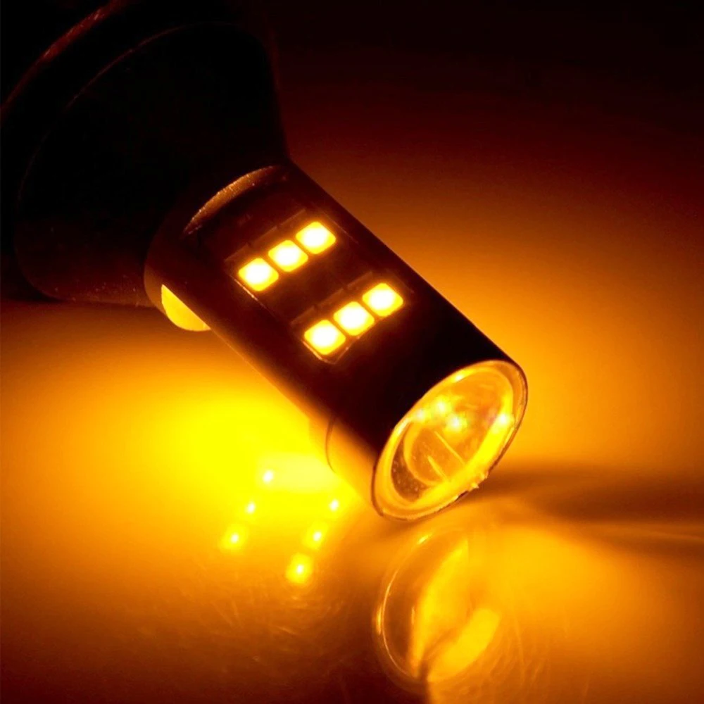 2x P21/5 Вт 1157 BAY15D 42 SMD 2835 Светодиодный фонарь на танкетке для автомобиля