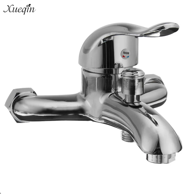 

Xueqin Chrome Wall Mounted Bathroom Faucet Bath Tub Shower Faucets Mixer Tap Mixer Hot And Cold Water Tap