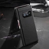 Funda de cuero genuino de primera capa para Samsung W2022, textura de piel de vaca, negro, marrón, alta gama, negocios, lujo ► Foto 2/4