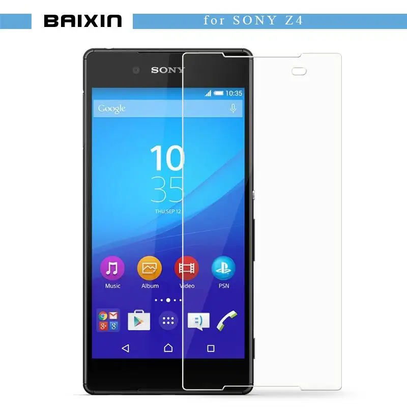

baixin Tempered Glass Screen Protector For Sony Xperia Z4 Z3+ Dual Z3 Plus E6533 Screen Glass Protective Explosion Proof Film
