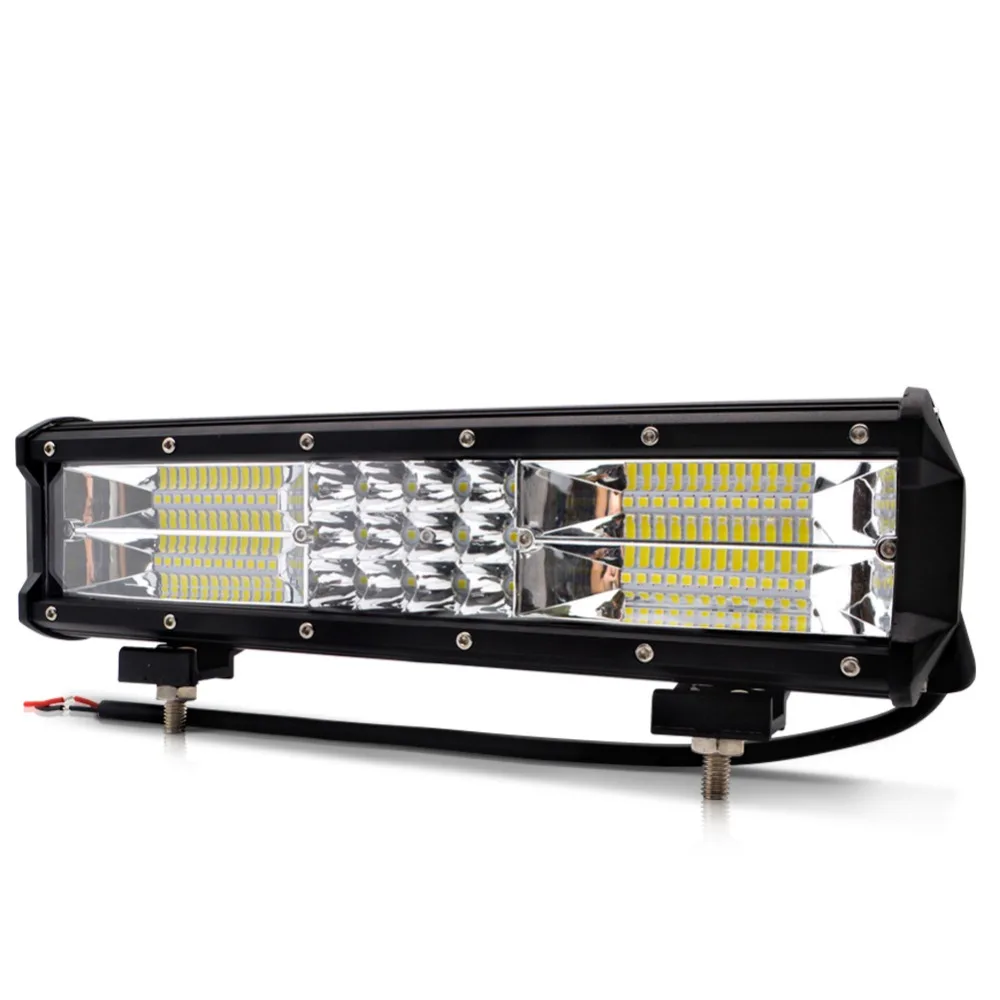 

Safego 12 inch 180W LED Light Bar Spot Beam For Offroad 4X4 Trucks Driving Work Fog Pick Up Lamp 12V 24V 6500K for Car
