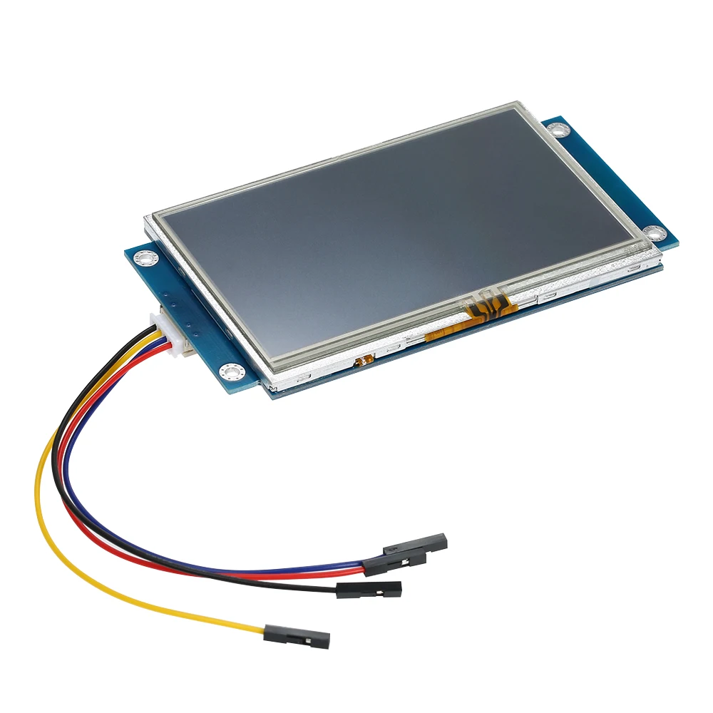 4," Серийный порт цветной ЖК-модуль Улучшенный HMI умный USART серийный сенсорный TFT ЖК-модуль дисплей панель для Arduino комплект