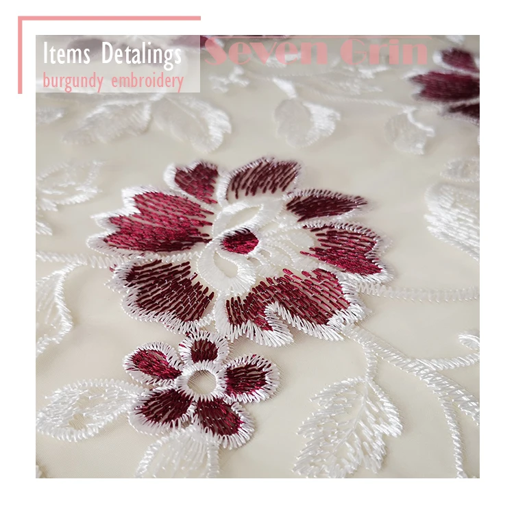 transparent organza embroidered tablecloth (3)