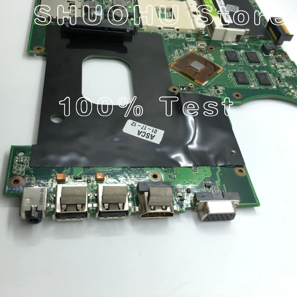 Материнская плата KEFU K42JC для ноутбука ASUS X42J A42J K42J A40J GT310M HM55 протестированная на 100%