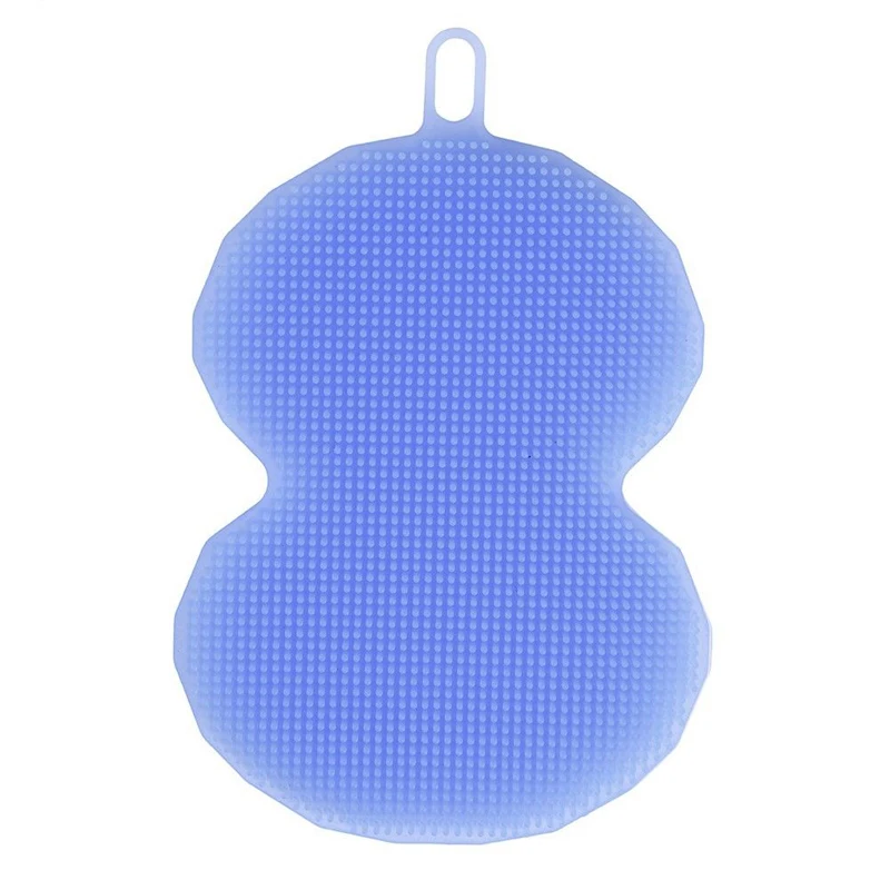 Zero Silicone Fashion Egg Cleaning Glove Makeup Washing Brush Scrubber Tool Cleaners