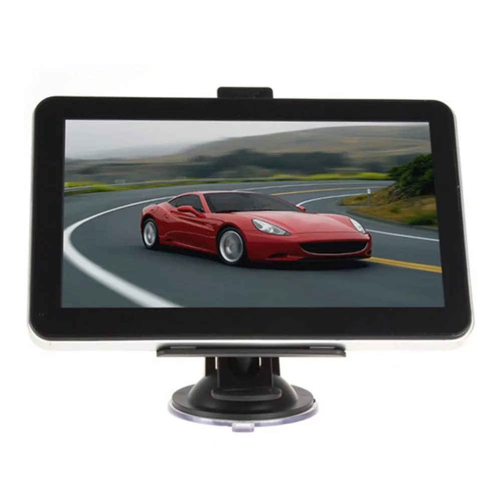

7 inch Car GPS Navigation 8G ROM Navigator Europe Maps with Sunshade High Sensitive GPS Receiver For Car Truck Top Sale