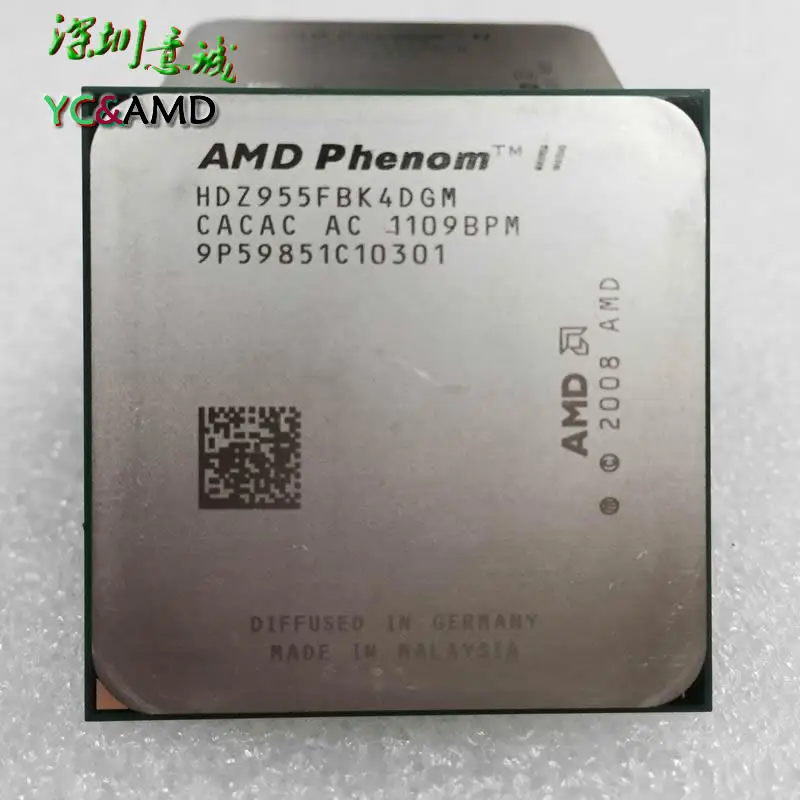 Amd настольных процессоров phenom ii x4 955 процессор quad-core (3.2 ГГц/6 М/125 Вт) Socket AM3 AM2 + 938