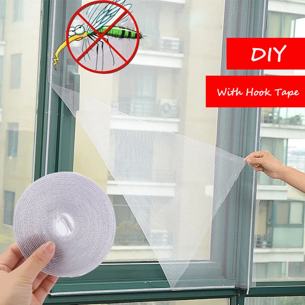 

2M DIY Anti Mosquito Net For Kitchen Window Net Mesh Screen Mosquito Curtain Protector Insect Bug Fly Mosquito Window Screen