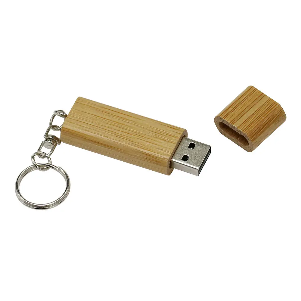 Деревянный бамбуковый USB флеш-накопитель, флешка с деревянным чипом, 4 ГБ, 8 ГБ, 16 ГБ, 32 ГБ, карта памяти, u-диск с брелком, подарок - Цвет: Oval Carbonized