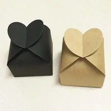 50 шт./лот, коричневый крафт-бумажный комплект ювелирных изделий, коробки, маленькая Подарочная коробка для печенья, мыло ручной работы, Свадебная Упаковка для конфет